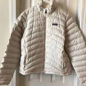 Patagonia women’s down jacket xl